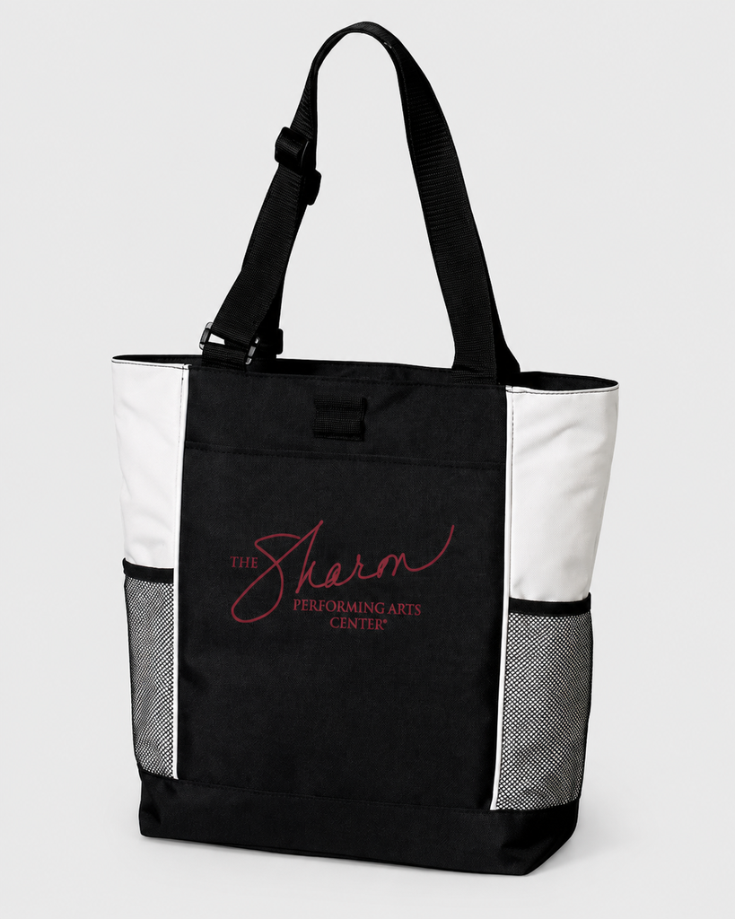 Panel Tote (The Sharon - Red)