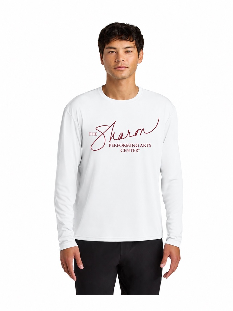 Crew Neck Sweatshirt (white, men, Small, The Sharon - Red)